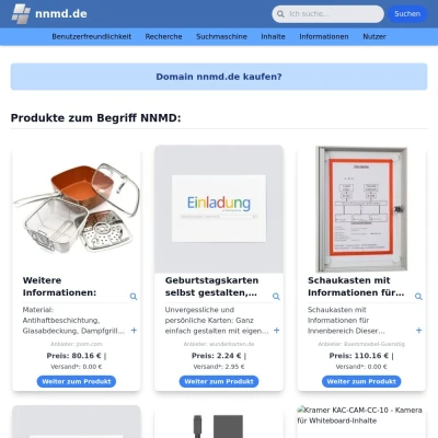 Screenshot nnmd.de