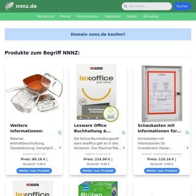 Screenshot nnnz.de