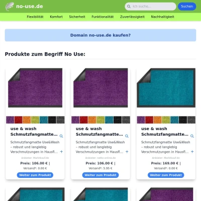 Screenshot no-use.de