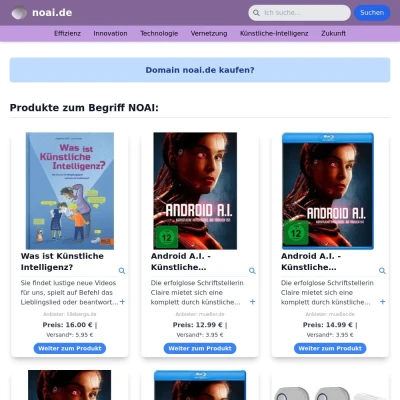 Screenshot noai.de