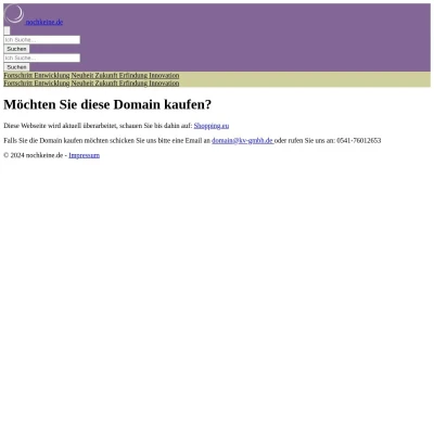 Screenshot nochkeine.de