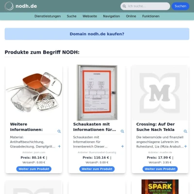 Screenshot nodh.de