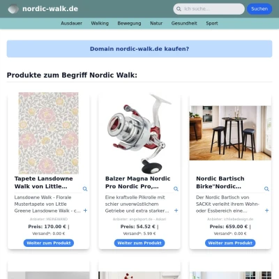 Screenshot nordic-walk.de