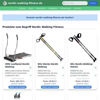 Screenshot nordic-walking-fitness.de