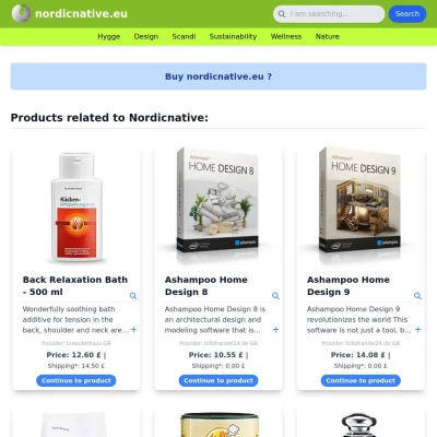 Screenshot nordicnative.eu