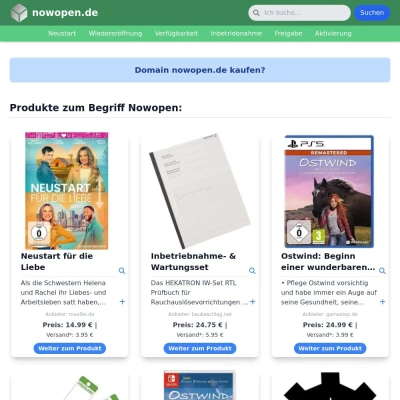 Screenshot nowopen.de