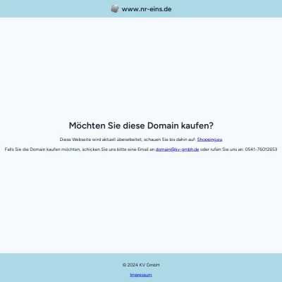 Screenshot nr-eins.de