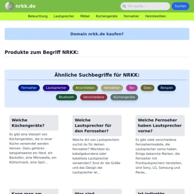 Screenshot nrkk.de