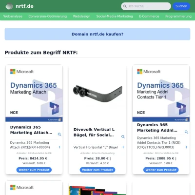 Screenshot nrtf.de