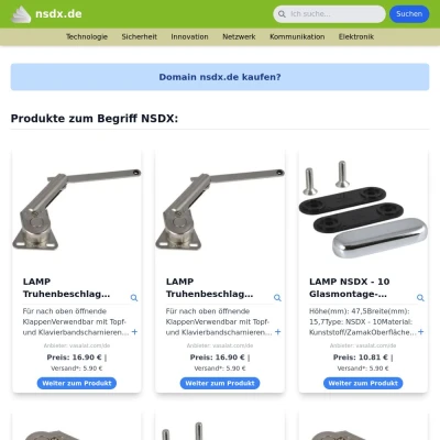 Screenshot nsdx.de