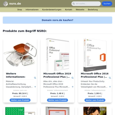 Screenshot nsro.de