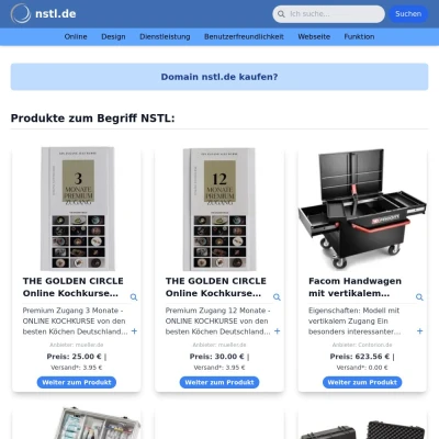 Screenshot nstl.de