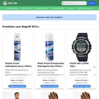 Screenshot ntcl.de