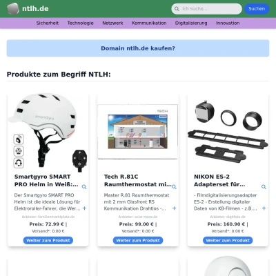 Screenshot ntlh.de