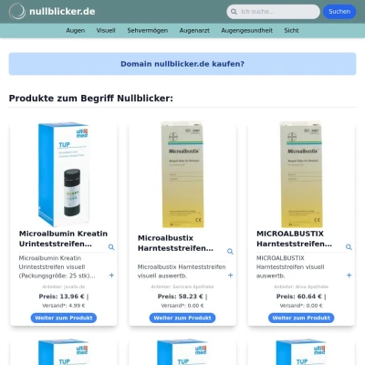 Screenshot nullblicker.de