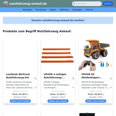 Screenshot nutzfahrzeug-ankauf.de