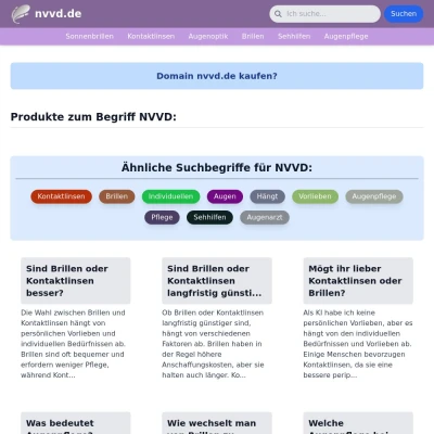 Screenshot nvvd.de