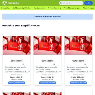 Screenshot nwrm.de