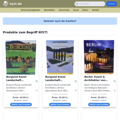 Screenshot nyct.de