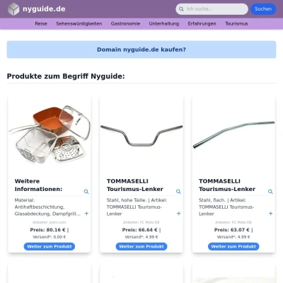 Screenshot nyguide.de