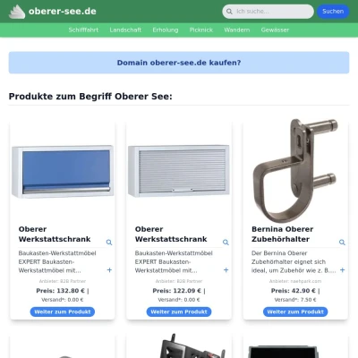 Screenshot oberer-see.de