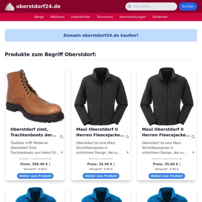 Screenshot oberstdorf24.de
