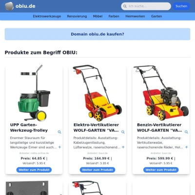 Screenshot obiu.de