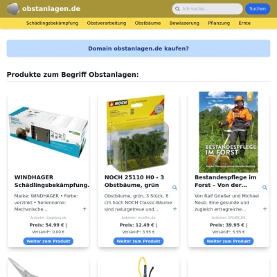 Screenshot obstanlagen.de