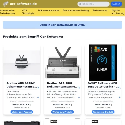 Screenshot ocr-software.de