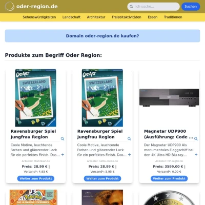 Screenshot oder-region.de