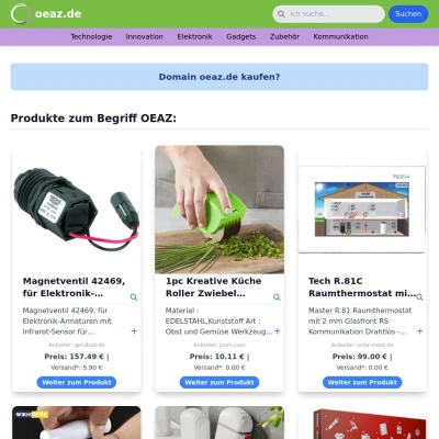 Screenshot oeaz.de