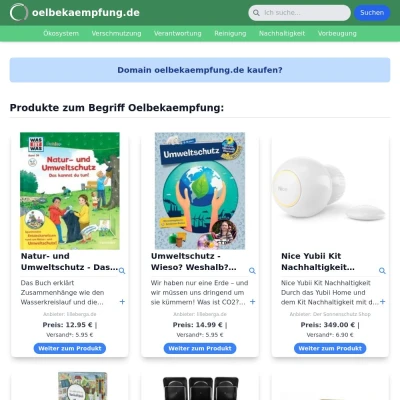 Screenshot oelbekaempfung.de