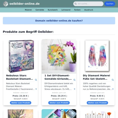 Screenshot oelbilder-online.de
