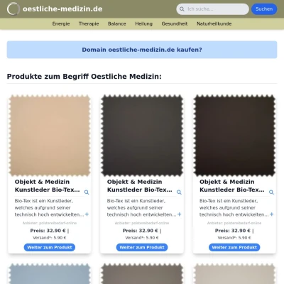 Screenshot oestliche-medizin.de