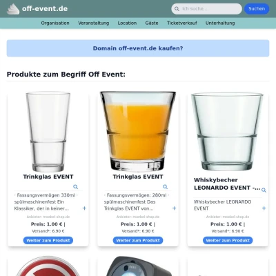 Screenshot off-event.de