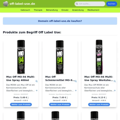 Screenshot off-label-use.de