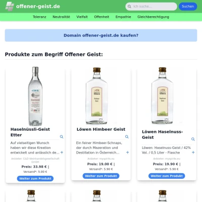 Screenshot offener-geist.de