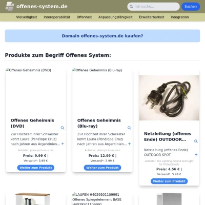 Screenshot offenes-system.de