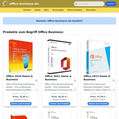 Screenshot office-business.de