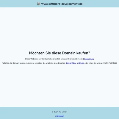 Screenshot offshore-development.de