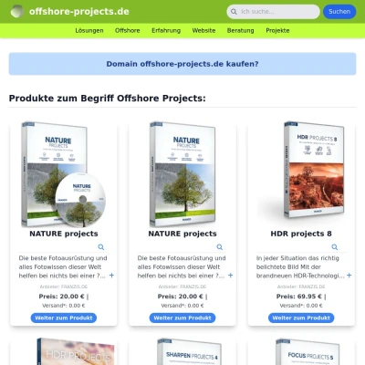 Screenshot offshore-projects.de
