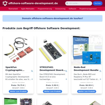 Screenshot offshore-software-development.de