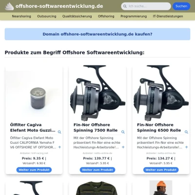 Screenshot offshore-softwareentwicklung.de