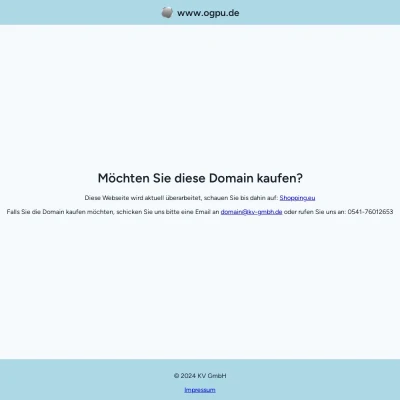 Screenshot ogpu.de