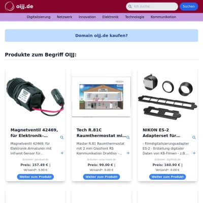 Screenshot oijj.de