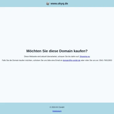 Screenshot okyq.de