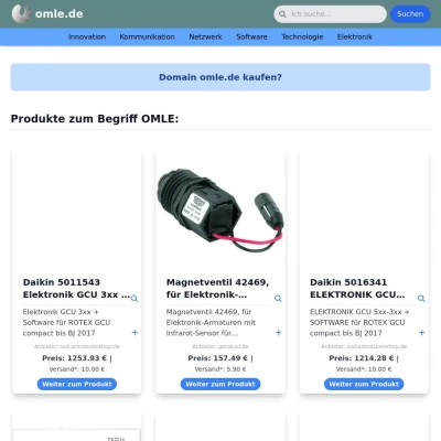 Screenshot omle.de