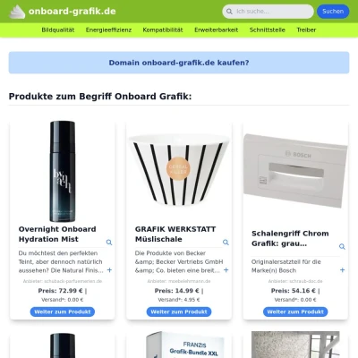 Screenshot onboard-grafik.de