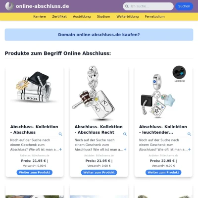 Screenshot online-abschluss.de