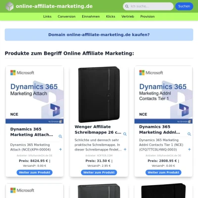 Screenshot online-affiliate-marketing.de